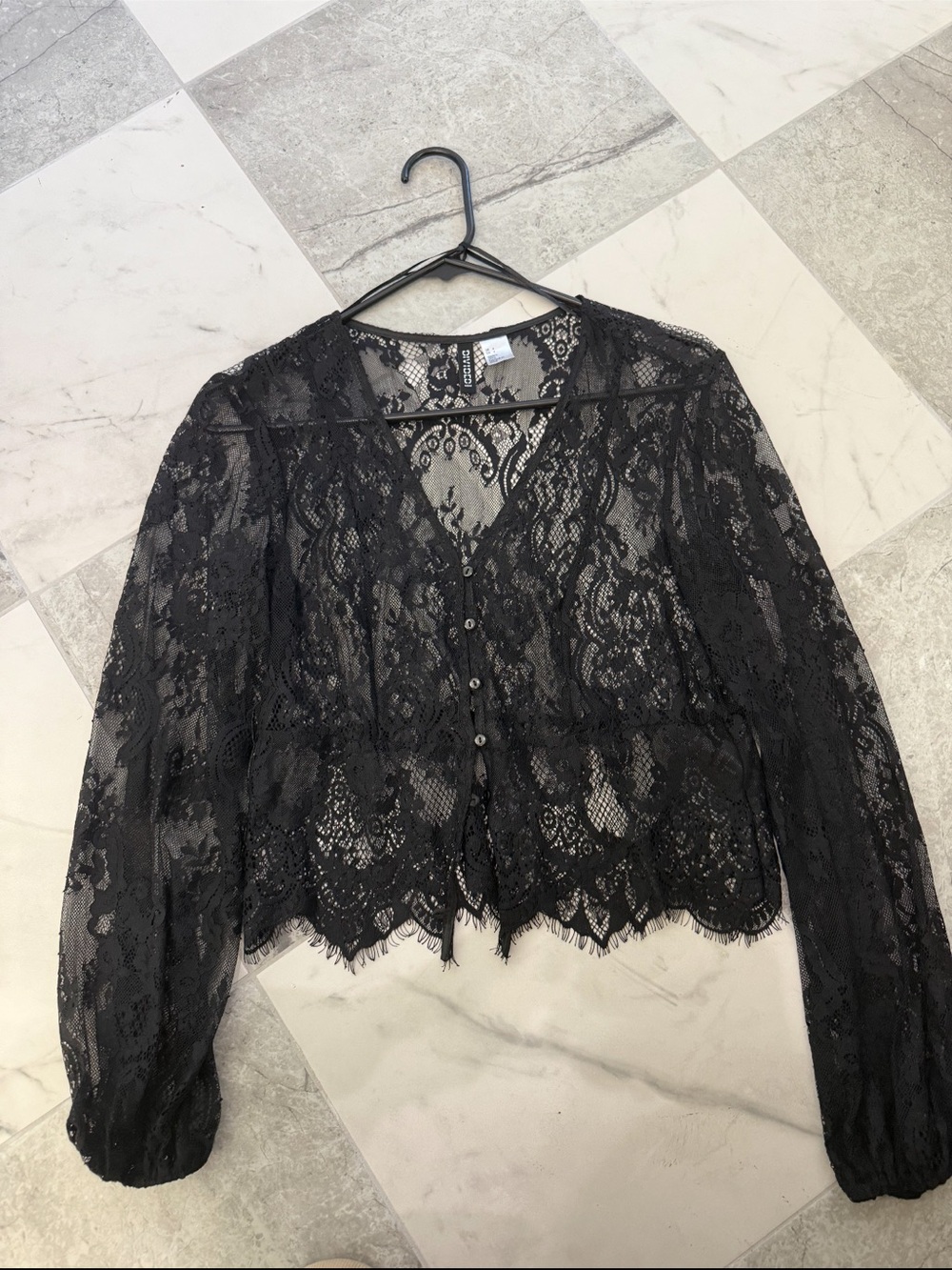 H&M Lace blouse
